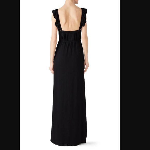 Flynn Skye Bardot Maxi Dress in Black Size S (Originally $198) - Picture 2 of 3